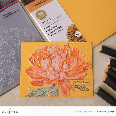 Crafty Necessities: Sunkissed Cardstock (10 sheets/set)