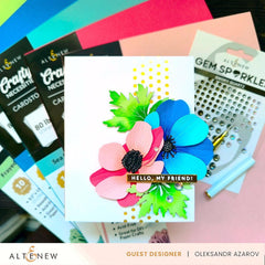 Crafty Necessities: Tide Blue Cardstock (10 sheets/set)