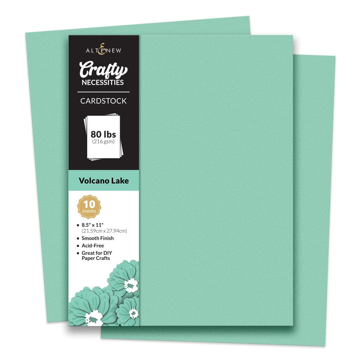 Crafty Necessities: Volcano Lake Cardstock (10 sheets/set)