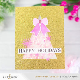 Glitter Cardstock Set - Citrine (8.5x11, 10 sheets)