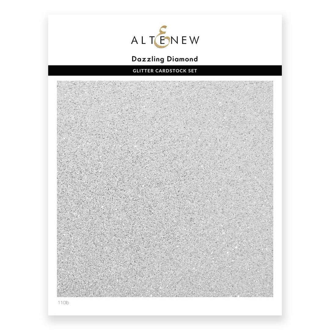 Part A-Glitz Art Craft Co.,LTD Cardstock Glitter Cardstock Set - Dazzling Diamond (8.5x11, 8 sheets)
