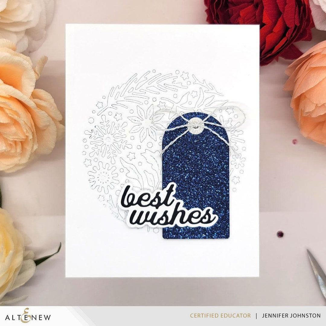 Glitter Cardstock Set - Sapphire (8.5x11, 10 sheets)