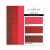 Part A-Glitz Art Craft Co.,LTD Cardstock Glitter Gradient Cardstock Set - Brilliant Red