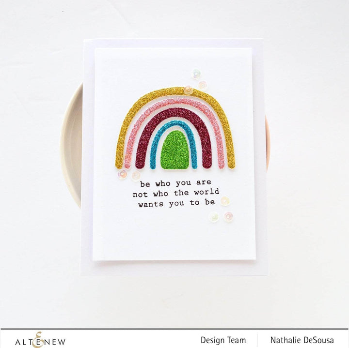 Part A-Glitz Art Craft Co.,LTD Cardstock Glitter Gradient Cardstock Set - Ocean Reflection