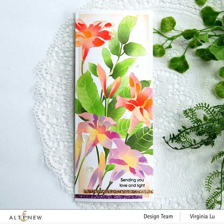 Part A-Glitz Art Craft Co.,LTD Cardstock Glitter Gradient Cardstock Set - Purple Galore