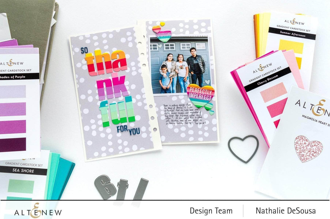 EXP Factors Cardstock Gradient Cardstock Set - Green Meadows