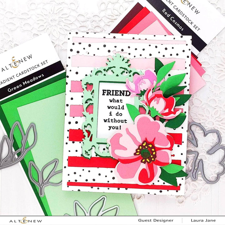 EXP Factors Cardstock Gradient Cardstock Set - Green Meadows