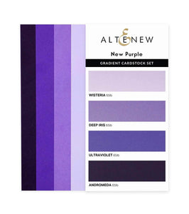 EXP Factors Cardstock Gradient Cardstock Set - New Purple