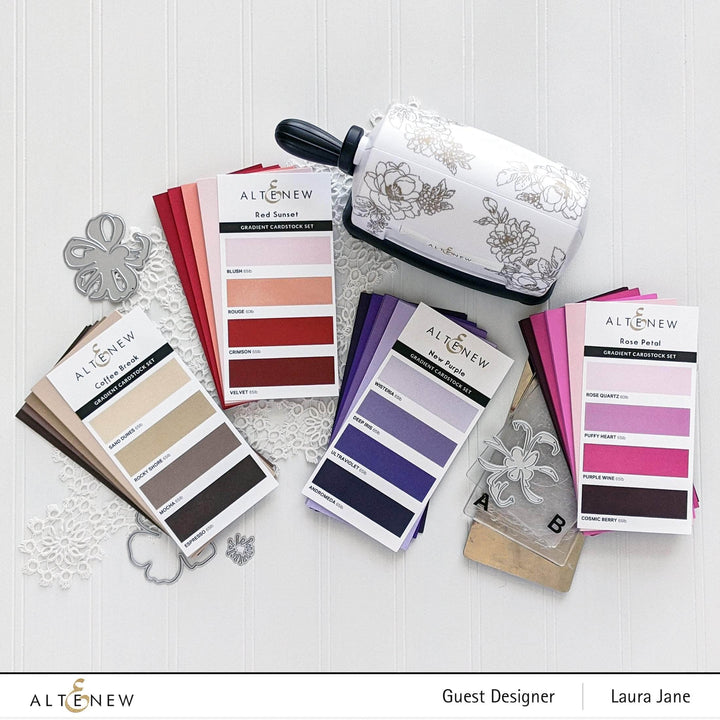 EXP Factors Cardstock Gradient Cardstock Set - New Purple