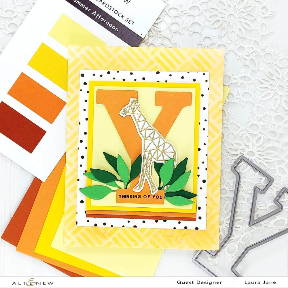 EXP Factors Cardstock Gradient Cardstock Set - Summer Afternoon