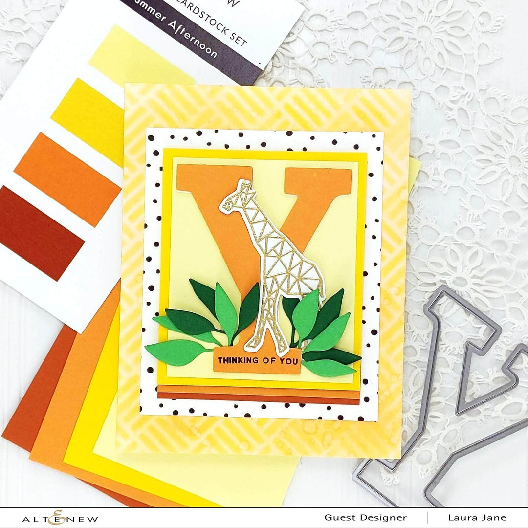 EXP Factors Cardstock Gradient Cardstock Set - Summer Afternoon