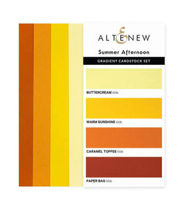 EXP Factors Cardstock Gradient Cardstock Set - Summer Afternoon
