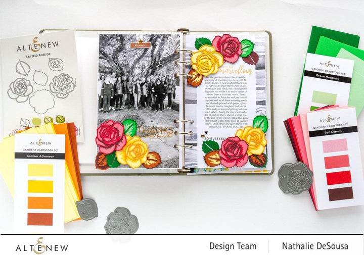 Gradient Cardstock Set - Summer Afternoon