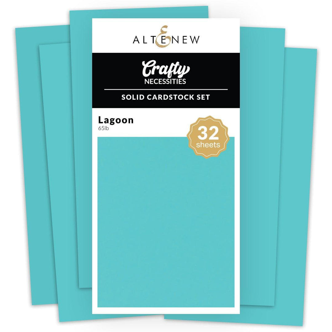 Solid Cardstock Set - Lagoon (32 sheets/set)