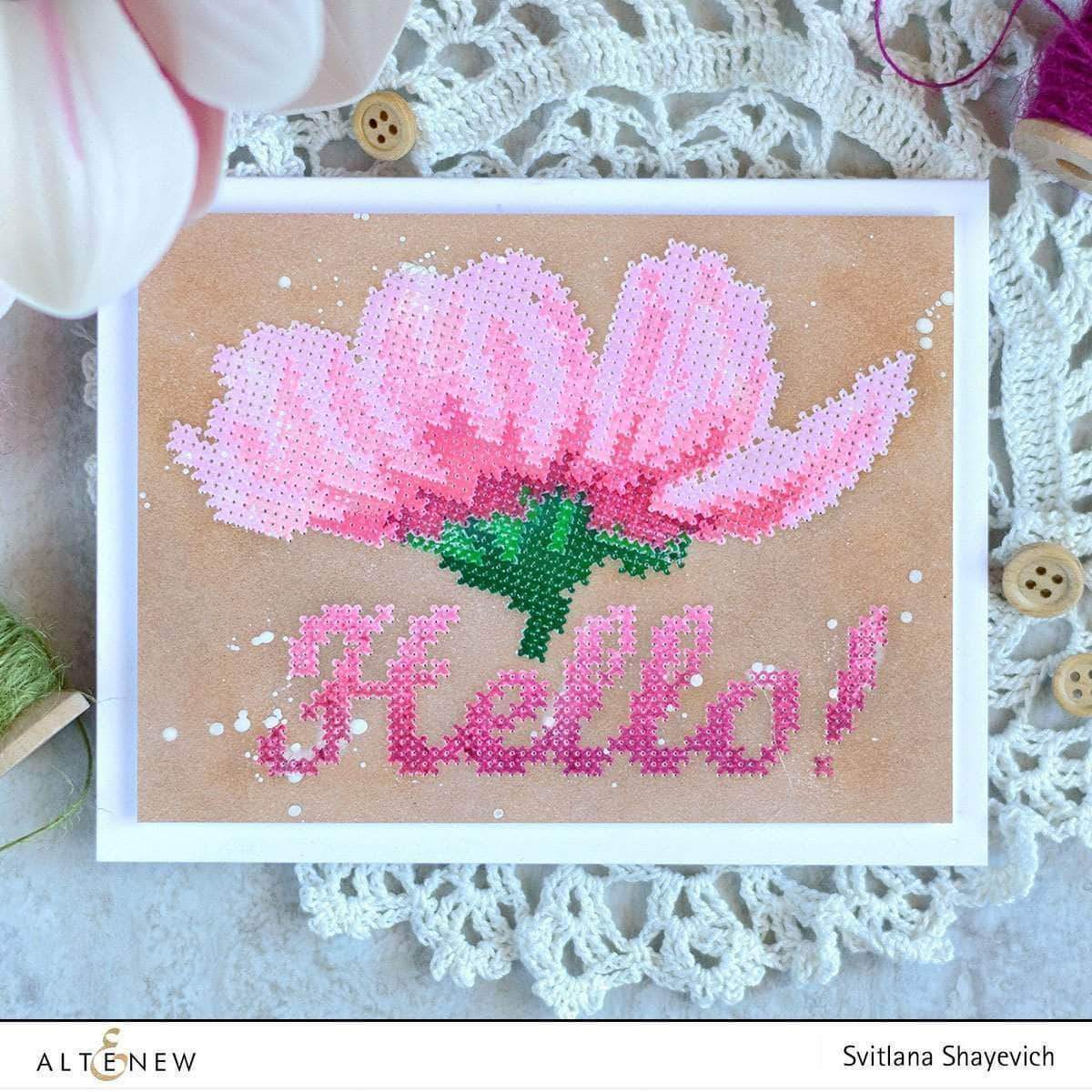 Altenew Creativity Kit Featurette Add Texture with Stitching Class