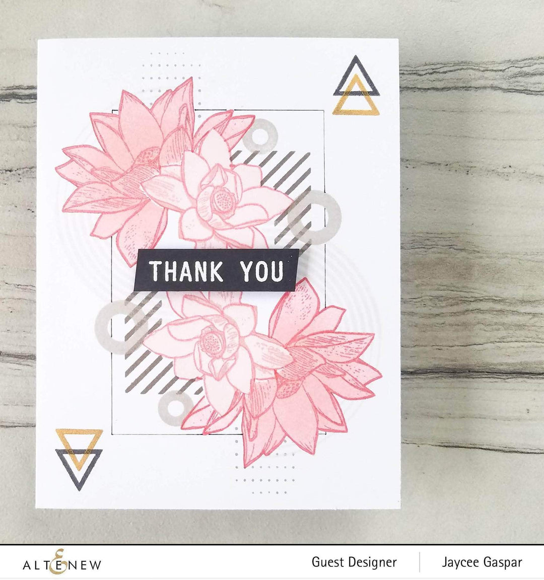 Altenew Creativity Kit Featurette Adding Color to Solid Image Stamps Class