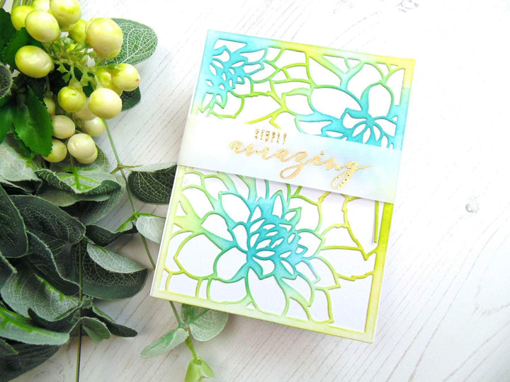 Altenew Creativity Kit Featurette Adding Extra Detail to Cover Dies Class