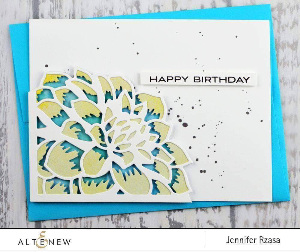 Altenew Creativity Kit Featurette Adding Extra Detail to Cover Dies Class