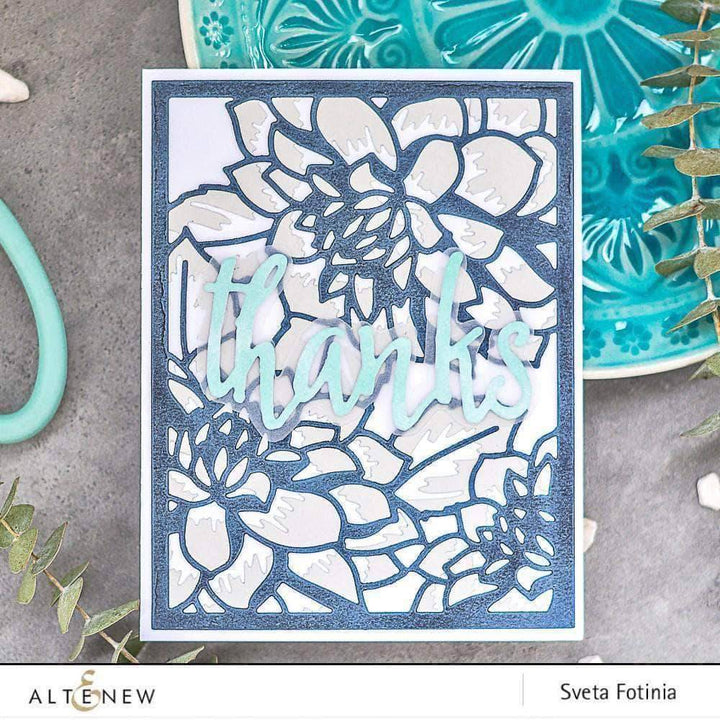 Altenew Creativity Kit Featurette Adding Extra Detail to Cover Dies Class