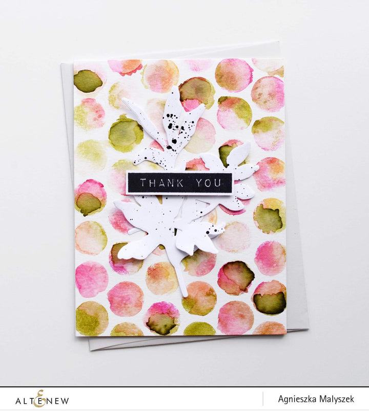 Altenew Creativity Kit Featurette Adding Sparkle to Stamped Images Class