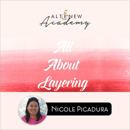 Altenew Class All About Layering 1 Online Cardmaking Class