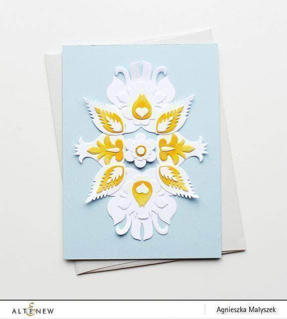 Altenew Creativity Kit Featurette All Over Layered Die-Cut Backgrounds Class