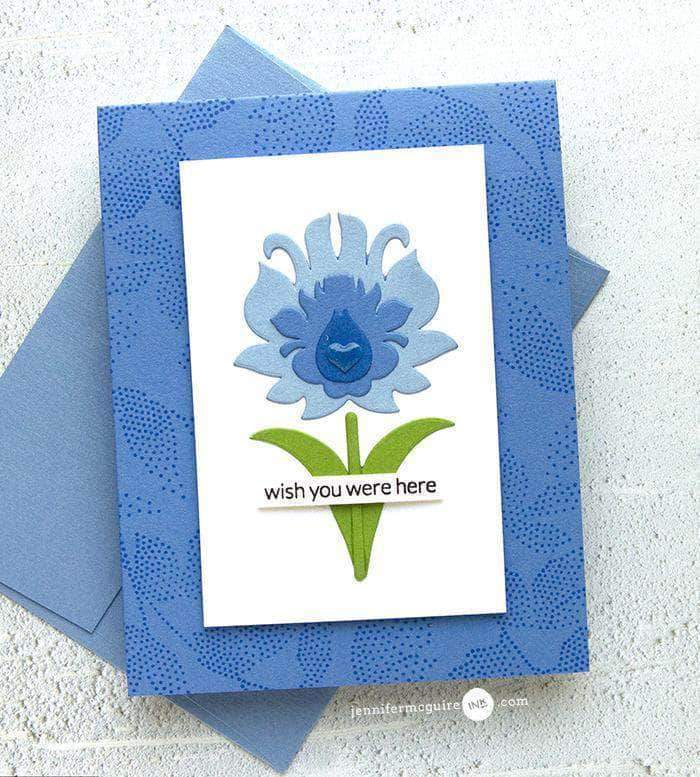 Altenew Creativity Kit Featurette All Over Layered Die-Cut Backgrounds Class