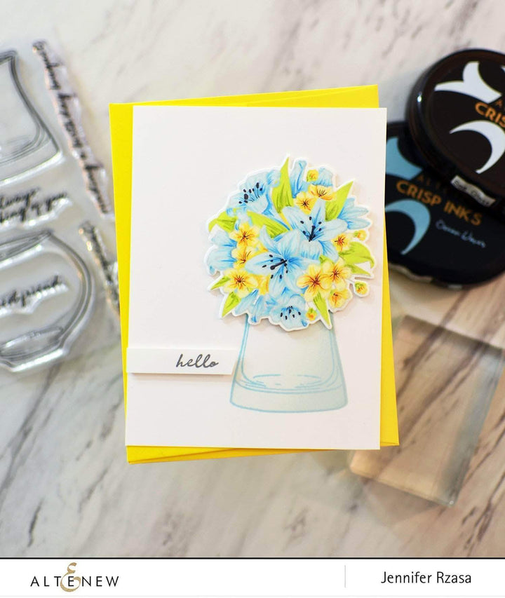 Altenew Creativity Kit Featurette All Over Stamped Backgrounds Class