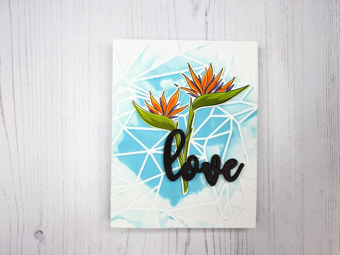 Altenew Creativity Kit Featurette All Over Stamped Die-Cut Backgrounds Class