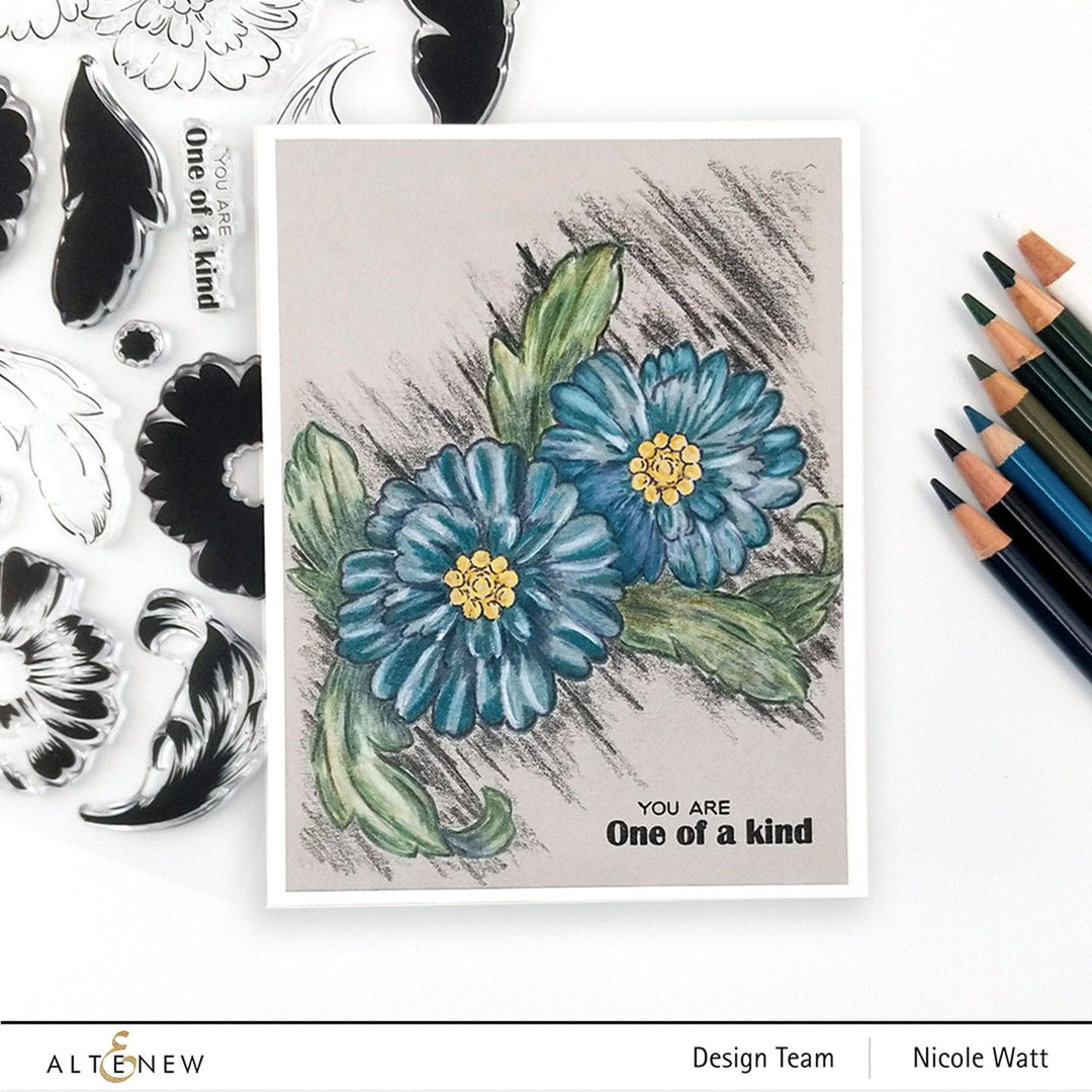 Altenew Creativity Kit Featurette All Over Watercolored Background Class