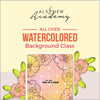 Altenew Creativity Kit Featurette All Over Watercolored Background Class