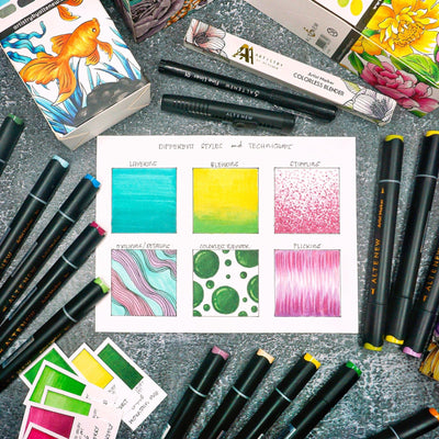 Artist in You: Coloring 101 with Artist Alcohol Markers