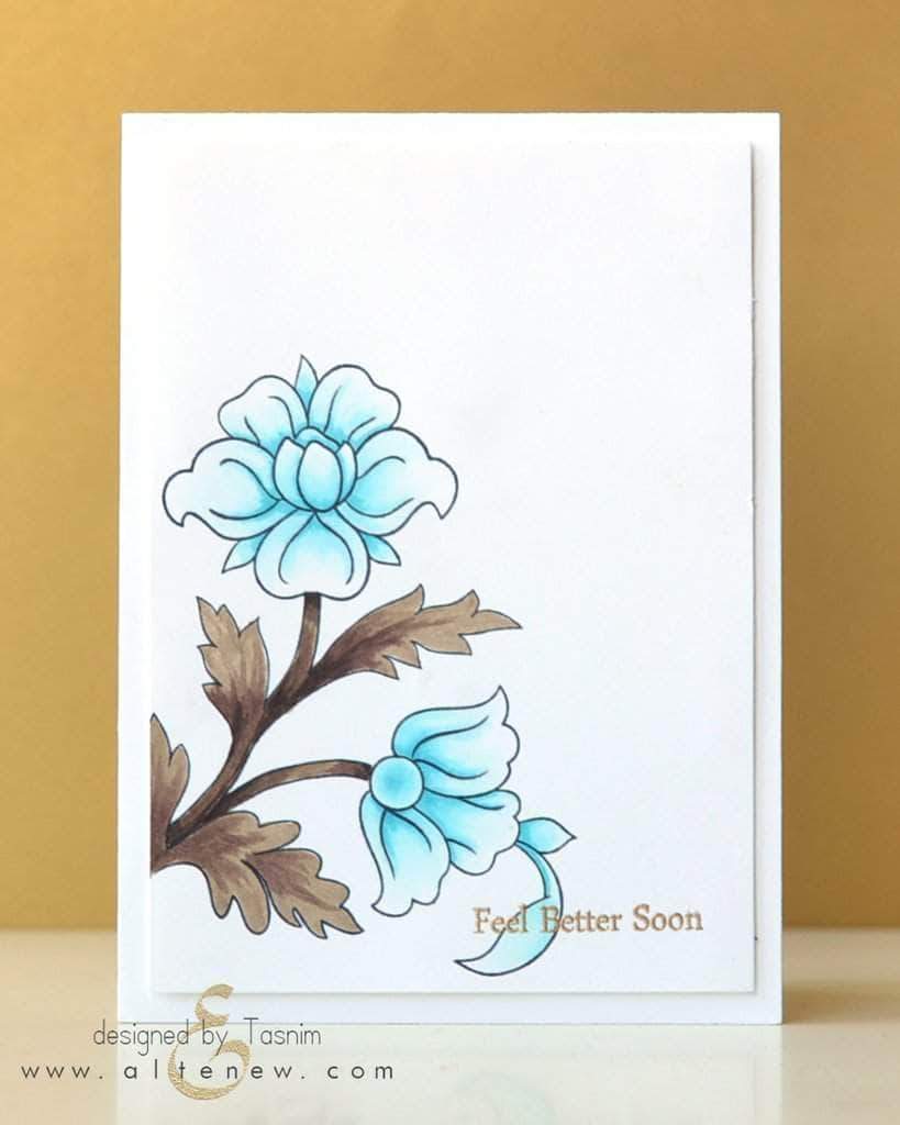 Altenew Creativity Kit Featurette Artist Marker Coloring Class