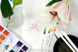 Altenew Class Botanical Illustration Inspired Watercolor: Advanced Watercolor Techniques Online Class