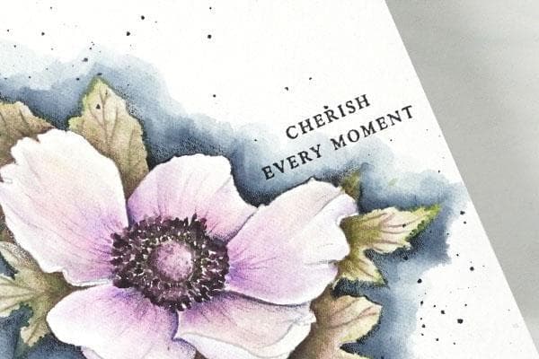 Altenew botanical illustration watercolor online class showing vibrant floral watercolor artwork and advanced watercolor techniques.