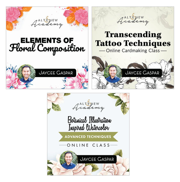 Advanced Techniques With Jaycee Online Cardmaking Class Bundle