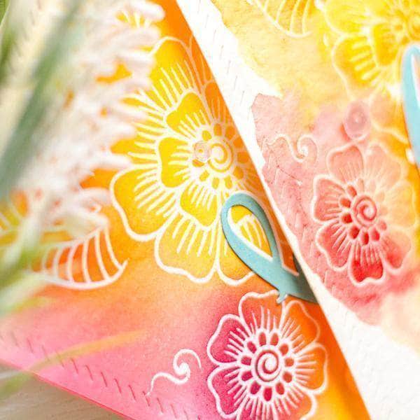 Altenew Heat and Texture Class Bundle on Demand for online cardmaking, featuring techniques for adding heat embossing and texture.