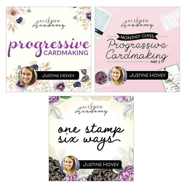 Progressive Cardmaking Online Class Bundle
