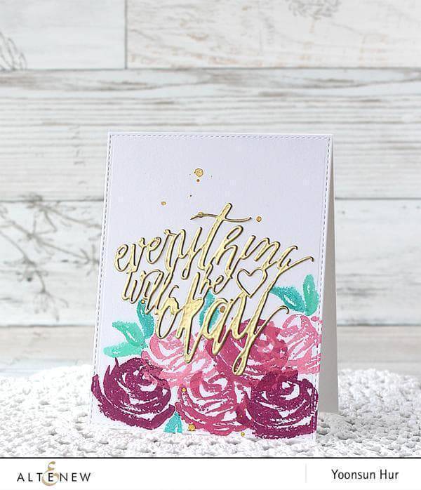 Altenew Creativity Kit Featurette Changing the Look of Your Stamps with Doodling Class