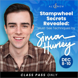 Altenew Class CLASS PASS ONLY - Stampwheel Secrets Revealed: Advanced Techniques by Simon Hurley!