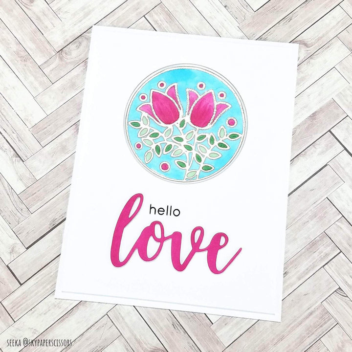 Altenew Creativity Kit Featurette Coloring Acetate Class