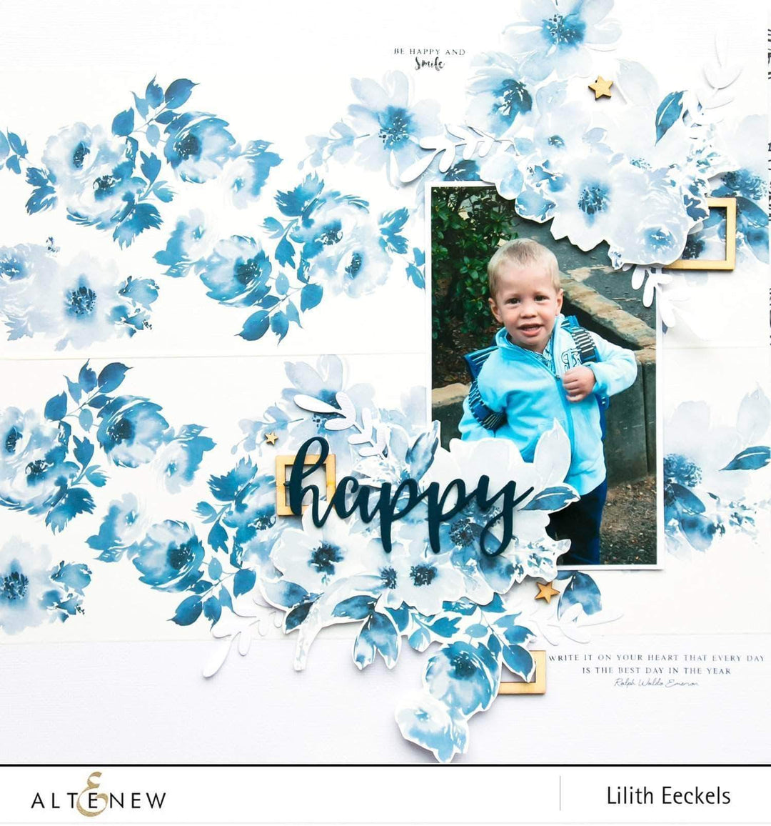 Altenew Creativity Kit Featurette Coloring Washi Tape Class