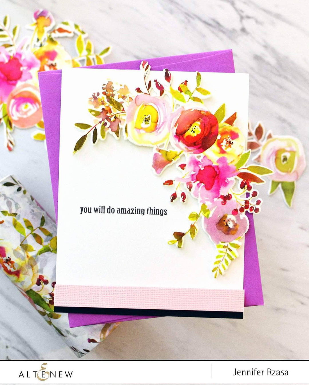 Altenew Creativity Kit Featurette Colors in Abundance Class