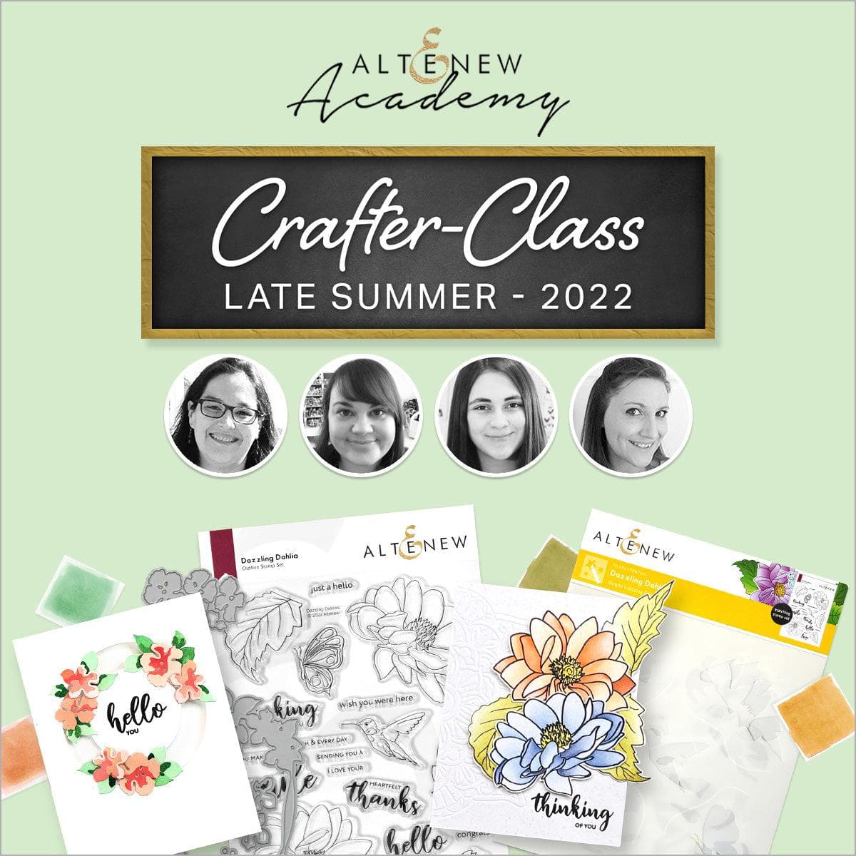 Altenew Class Crafter-Class Late Summer 2022 (Class Pass Only)