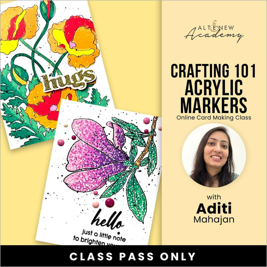 Crafting 101 - Acrylic Markers