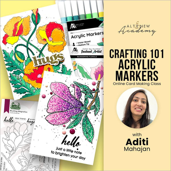 Crafting 101 - Acrylic Markers