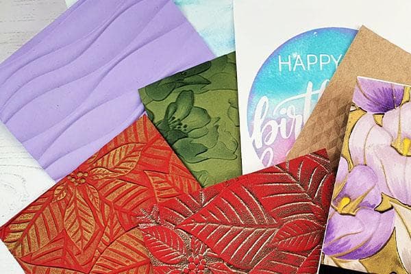 Altenew Class Crafting 101 - Embossing Folders Online Cardmaking Class