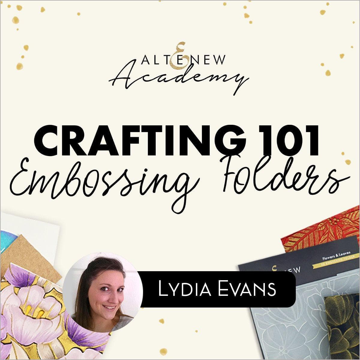 Crafting 101 - Embossing Folders Online Cardmaking Class – Altenew
