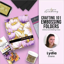 Crafting 101 - Embossing Folders Online Cardmaking Class