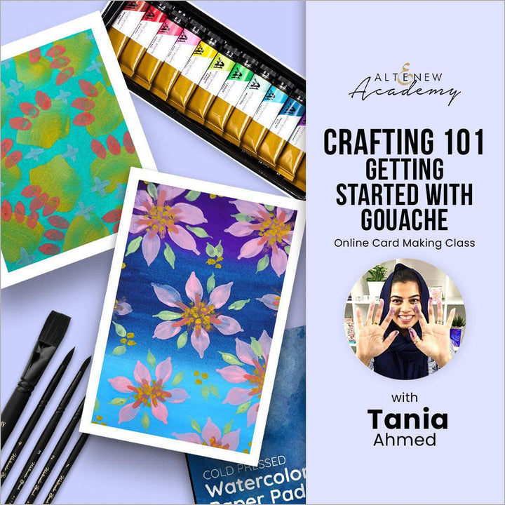 Crafting 101: Getting Started with Gouache